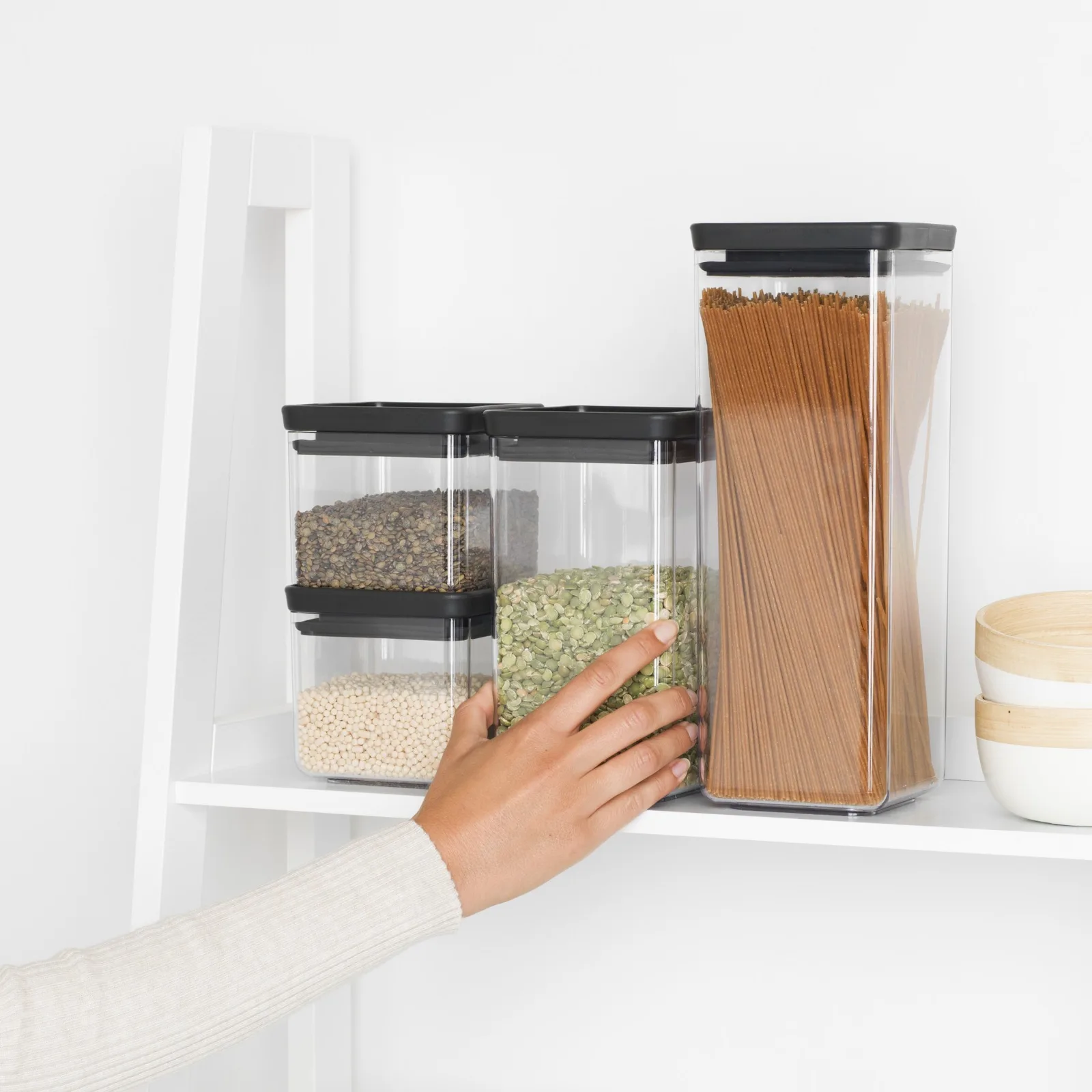 Brabantia Tasty+ - Frischhaltedosen-Set - rechteckig, Ansicht 2