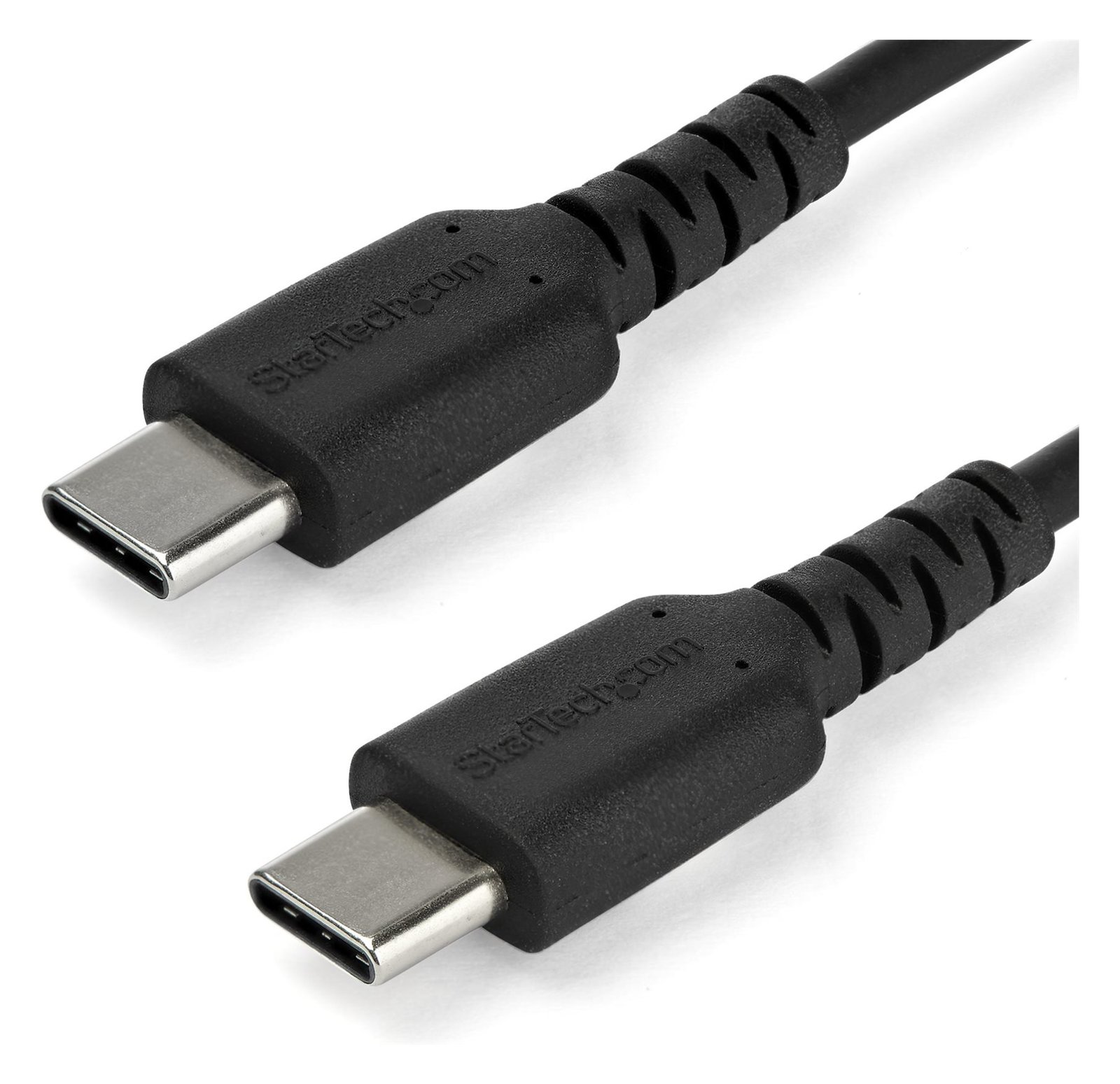 StarTech.com 2m USB-C Ladekabel - Langlebiges USB 2.0 Typ C zu USB C Datenübertragungs-/Schnellladekabel - Schwarz