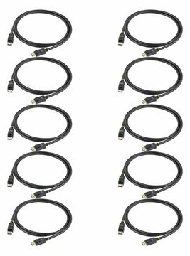 StarTech.com 2m VESA Certified DisplayPort 1.2 Cable - 10 Pack - 4K 60Hz - DisplayPort-Kabel - DisplayPort (M) von LumaTech