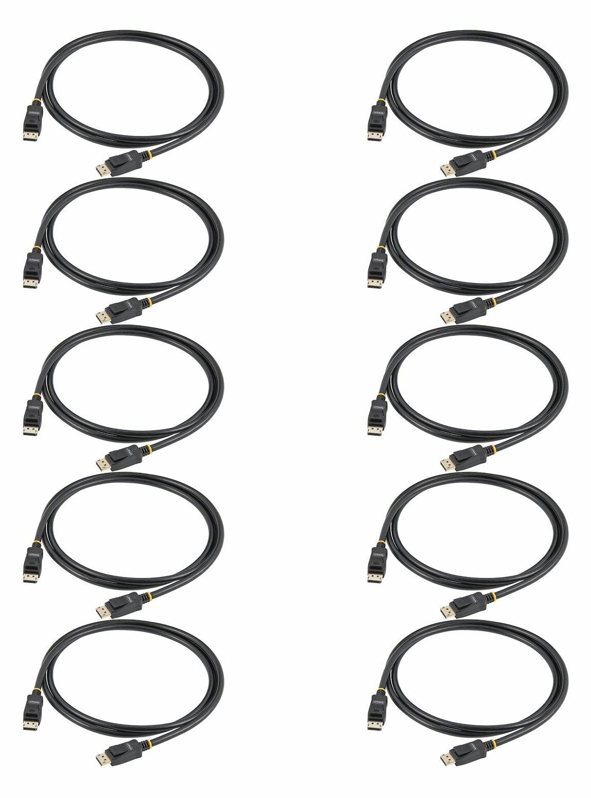 StarTech.com 2m VESA Certified DisplayPort 1.2 Cable - 10 Pack - 4K 60Hz - DisplayPort-Kabel - DisplayPort (M) von LumaTech