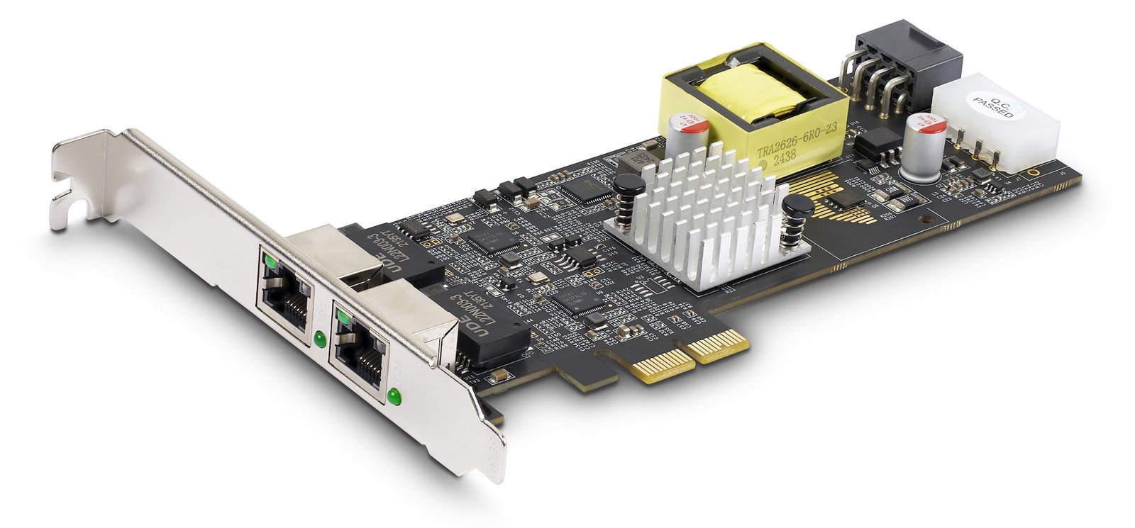 StarTech.com 2-Port 2.5Gbps PoE Network Card, Intel I225-V, 802.3af/at