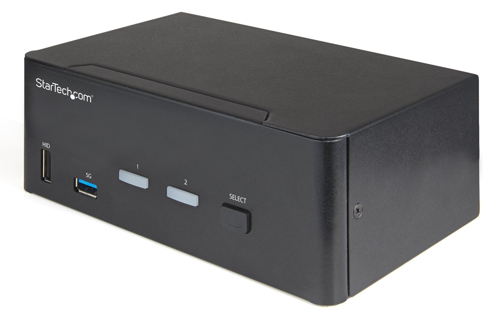 StarTech.com 2-Port Dual Monitor HDMI KVM-Switch - 4K 60Hz UHD HDR - Desktop 4K HDMI 2.0 KVM-Switch mit 2-Port USB