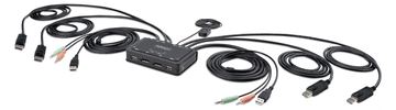 StarTech.com 2-Port Dual-Monitor DisplayPort Cable KVM Switch, 4K 60Hz von LumaTech