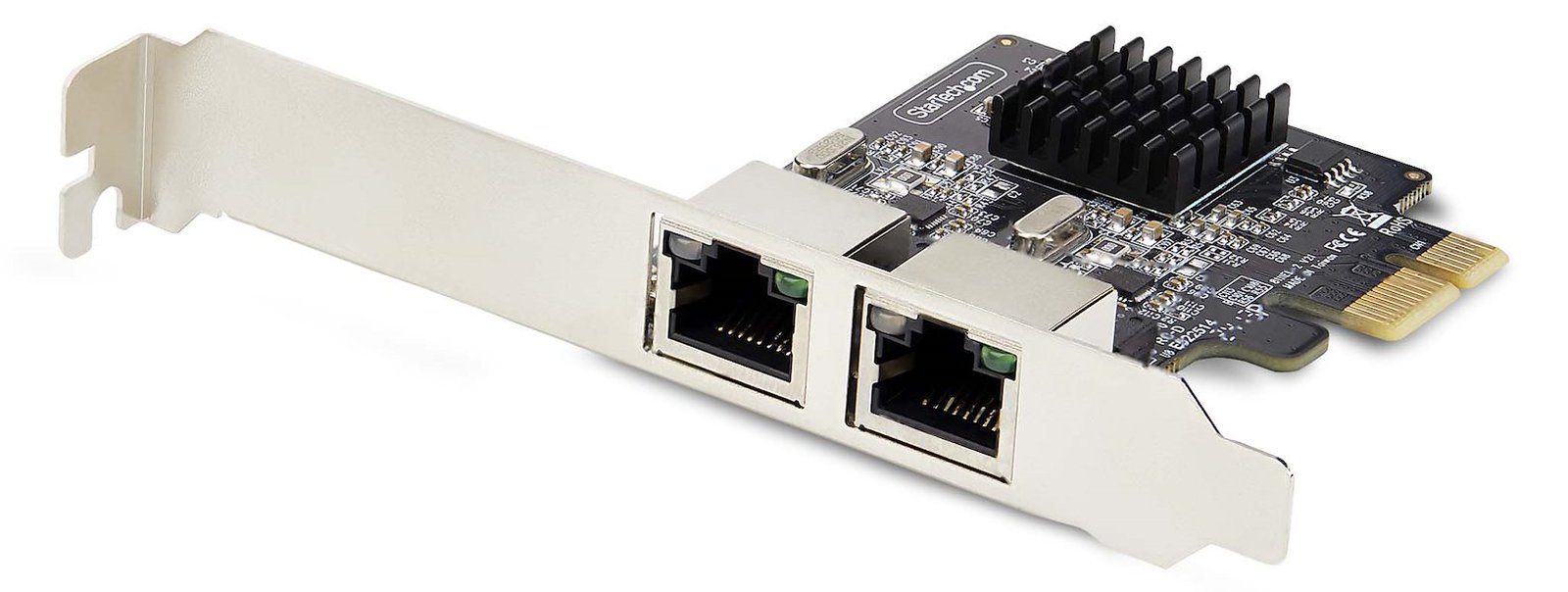 StarTech.com 2-Port Gigabit PCIe Network Adapter Card, TAA Compliant