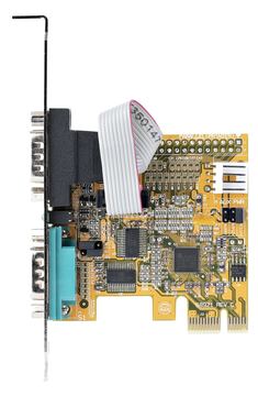 StarTech.com 2-Port PCI Express Serial Card, Dual Port PCIe to RS232 (DB9) - 530 mm von LumaTech