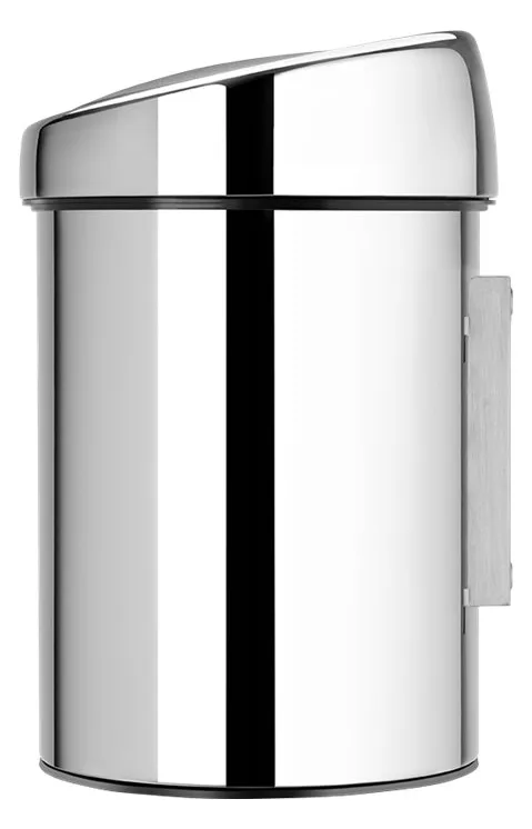 Brabantia Touch Bin - 3 l - Rund - Stahl - Edelstahl - 18,5 cm - 280 mm, Ansicht 3