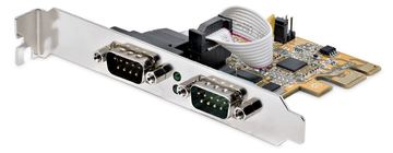 StarTech.com 2-Port PCI Express Serial Card, Dual Port PCIe to RS232 (DB9) von LumaTech