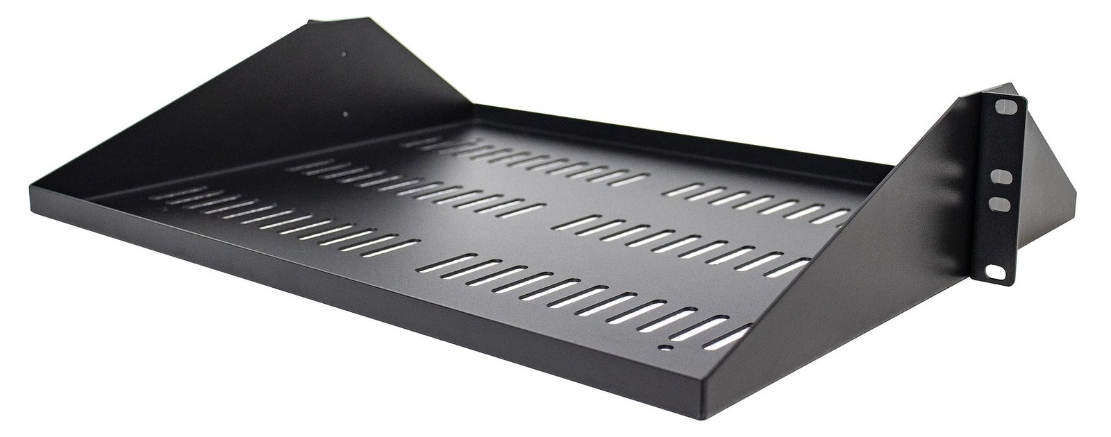 StarTech.com 2U 19 Zoll Fachboden für Rack - Perforierte, freitragende rack ablage mit zentrierter befestigung