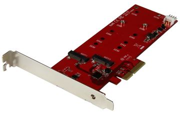 StarTech.com 2x M.2 SATA SSD Schnittstellenkarte von LumaTech