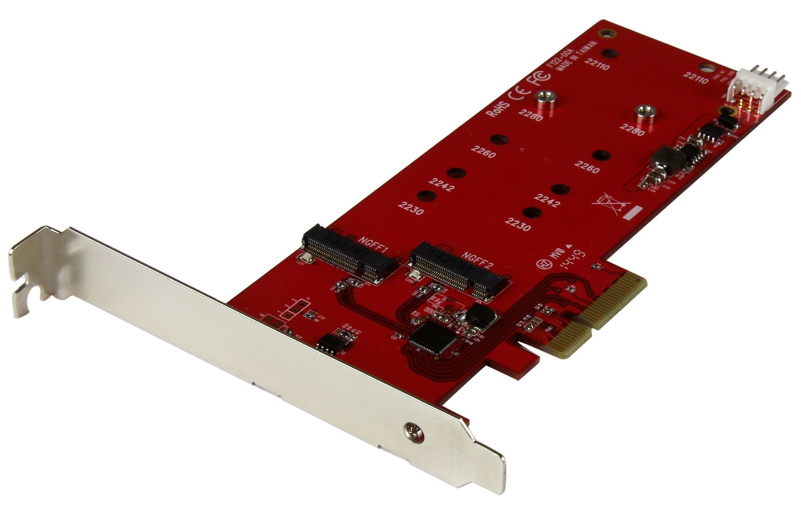 StarTech.com 2x M.2 SATA SSD Schnittstellenkarte
