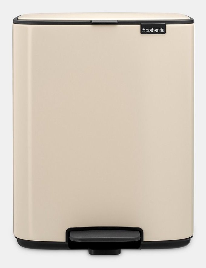 Brabantia Treteimer Bo 12 Liter Soft Beige
