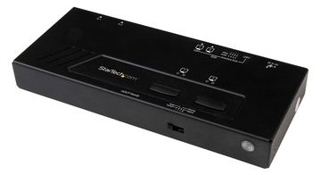 StarTech.com 2x2 HDMI Matrix Switch - 4K Ultra HD HDMI mit Fast Switching und Auto-Sensing von LumaTech