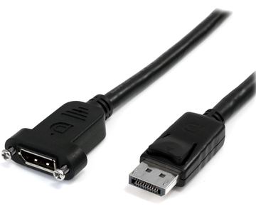 StarTech.com 3 ft / 91 cm 20 pin DP DisplayPort Extension Panel Mount Cable - DisplayPort to DisplayPort von LumaTech