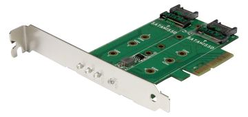 StarTech.com 3 Port M.2 SSD (NGFF) Adapterkarte - 1x PCIe (NVMe) von LumaTech