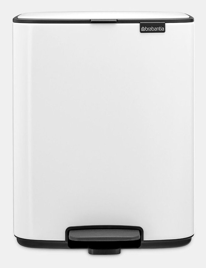 Brabantia Treteimer Bo 12 Liter weiß