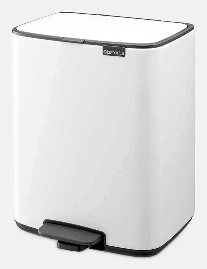 Brabantia Treteimer Bo 12 Liter weiß, Ansicht 4