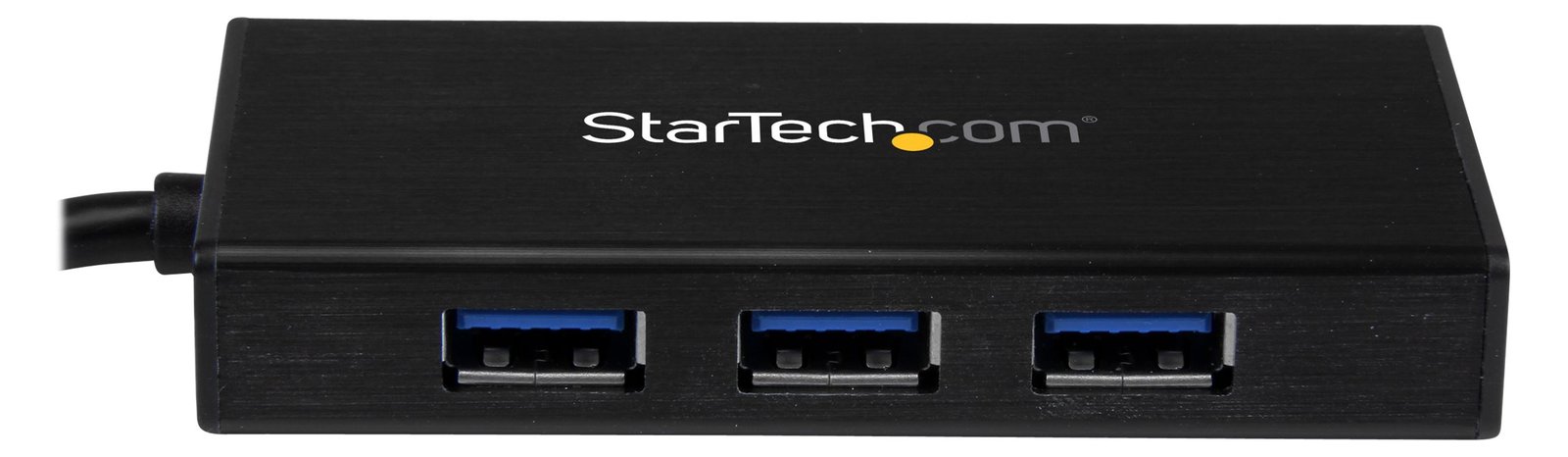StarTech.com 3 Port USB 3.0 Hub mit Gigabit Ethernet Adapter aus Aluminum
