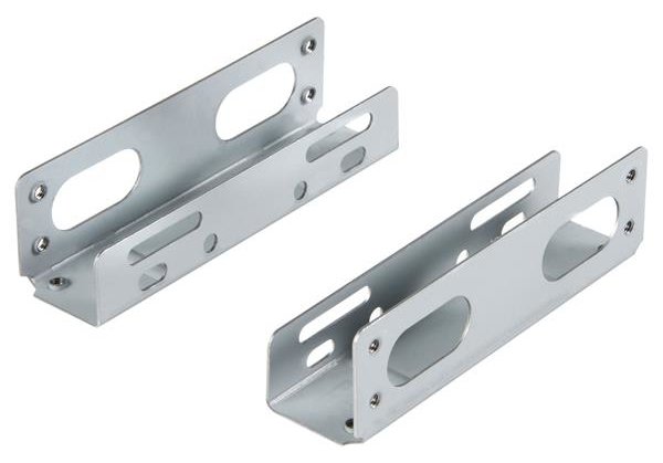 StarTech.com 3,5 (8,9cm) Universal Festplatten Einbauwinkel - Einbauschienen / Speichereinschubadapter