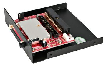StarTech.com 3,5 Zoll Laufwerksschacht IDE auf CF SSD Kartenleser - CompactFlash - Solid State Drive - Kartenleser von LumaTech
