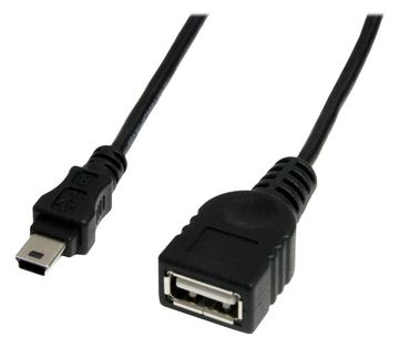 StarTech.com 30cm Mini USB 2.0 Kabel - USB A auf Mini B - Bu/St - USB-Kabel - USB (W) von LumaTech