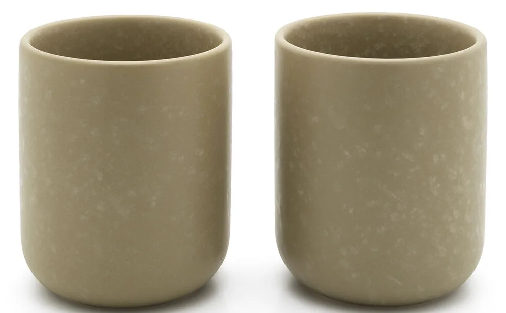 Bredemeijer Group 1x2 Bredemeijer Teebecher Umea 200ml beige m.Untersetzer 142025, Ansicht 3