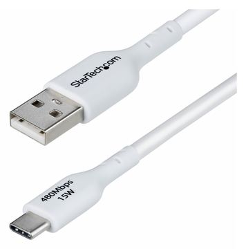 StarTech.com 3m (9.8ft) White USB-A to USB-C Charging Cable/Cord, M/M - USB-Kabel - USB (M) von LumaTech
