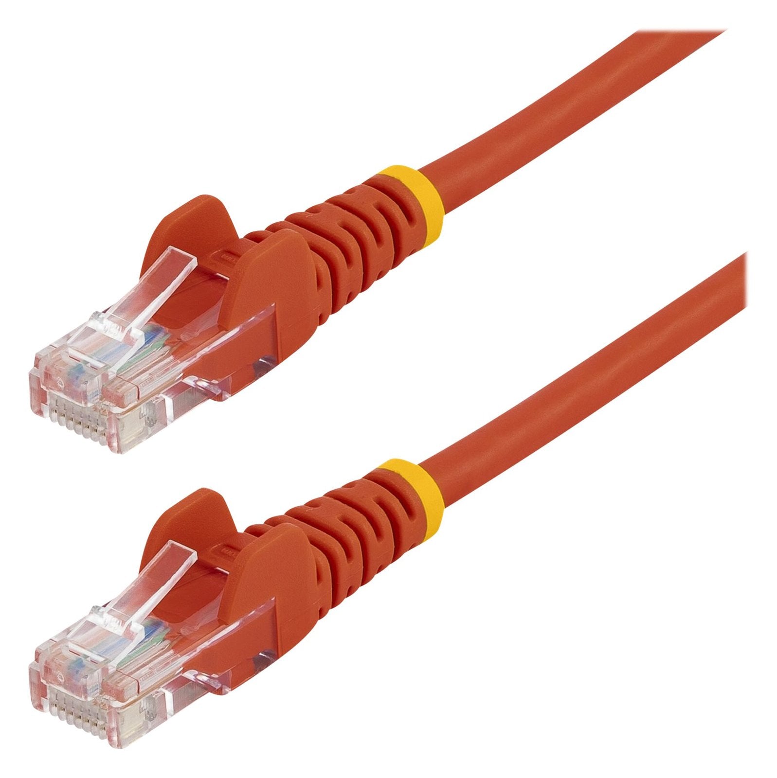 StarTech.com 3m Cat5e RJ45 UTP Netzwerkkabel Snagless - Cat 5e Patchkabel - Rot - Stecker / Stecker - Patch-Kabel