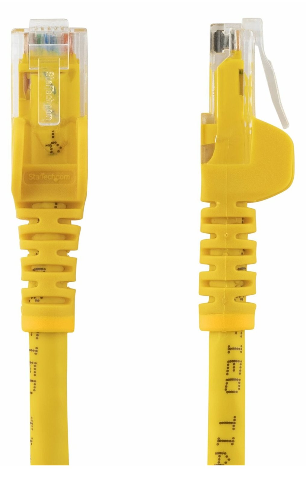 StarTech.com 3m Cat6 Gigabit Snagless Patchkabel - RJ45 UTP Netzwerkkabel mit Schutzmanschette - Cat 6 Kabel - Gelb