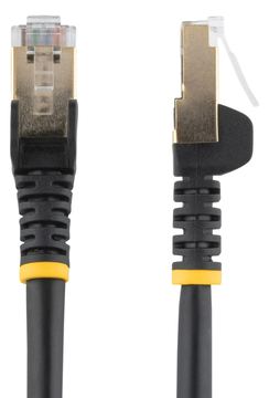 StarTech.com 3m CAT6A Ethernet Cable, 10 Gigabit Shielded Snagless RJ45 100W PoE Patch Cord - Schwarz von LumaTech