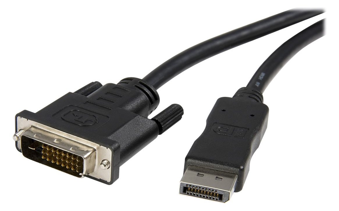 StarTech.com 3m DisplayPort auf DVI Adapter Konverter Kabel / DP zu DVI (Stecker/Stecker)