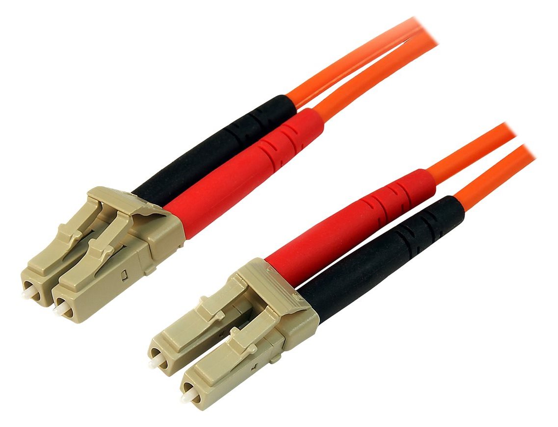 StarTech.com 3m Fiber Optic Cable - Multimode Duplex 50/125 - LSZH - LC/LC - OM2 - LC to LC Fiber Patch Cable