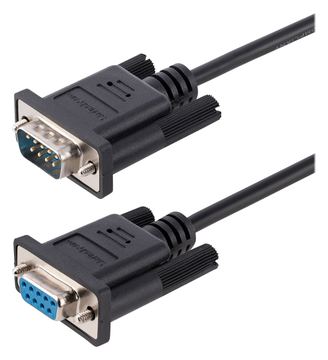 StarTech.com 3m RS232 Serial Null Modem Cable, Crossover Serial Cable w/Al-Mylar Shielding von LumaTech