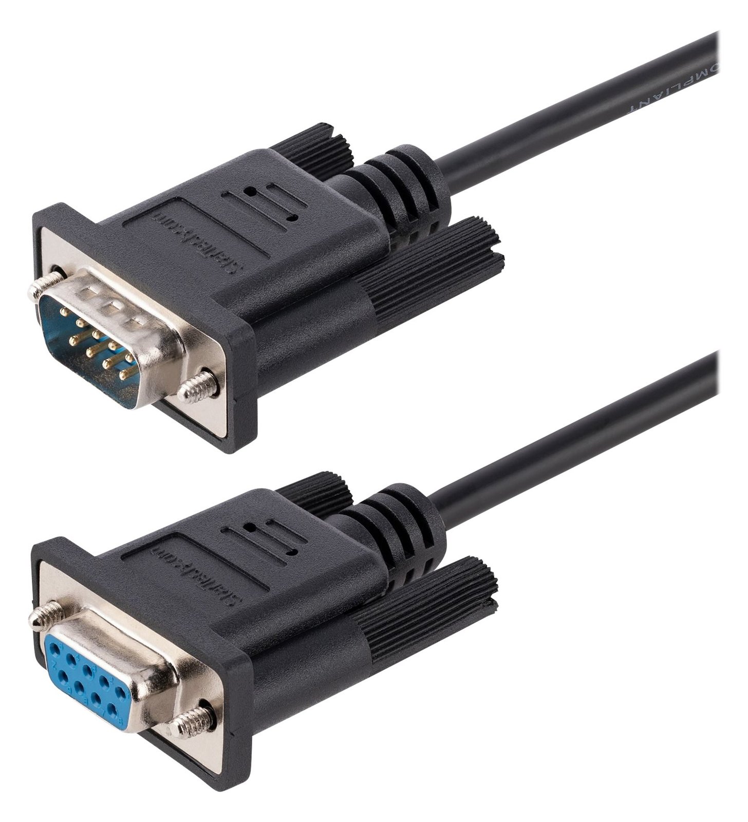 StarTech.com 3m RS232 Serial Null Modem Cable, Crossover Serial Cable w/Al-Mylar Shielding von LumaTech