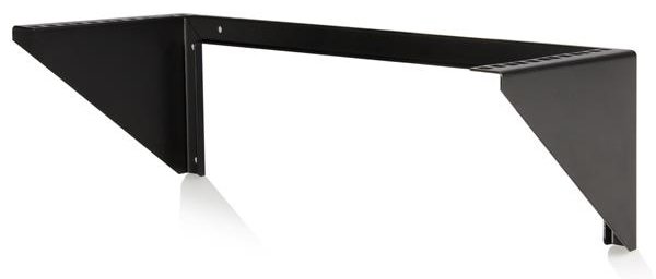 StarTech.com 4 HE 19 Zoll vertikale Wandmontage Rack Halterung aus Stahl - Schwarz - Halterung