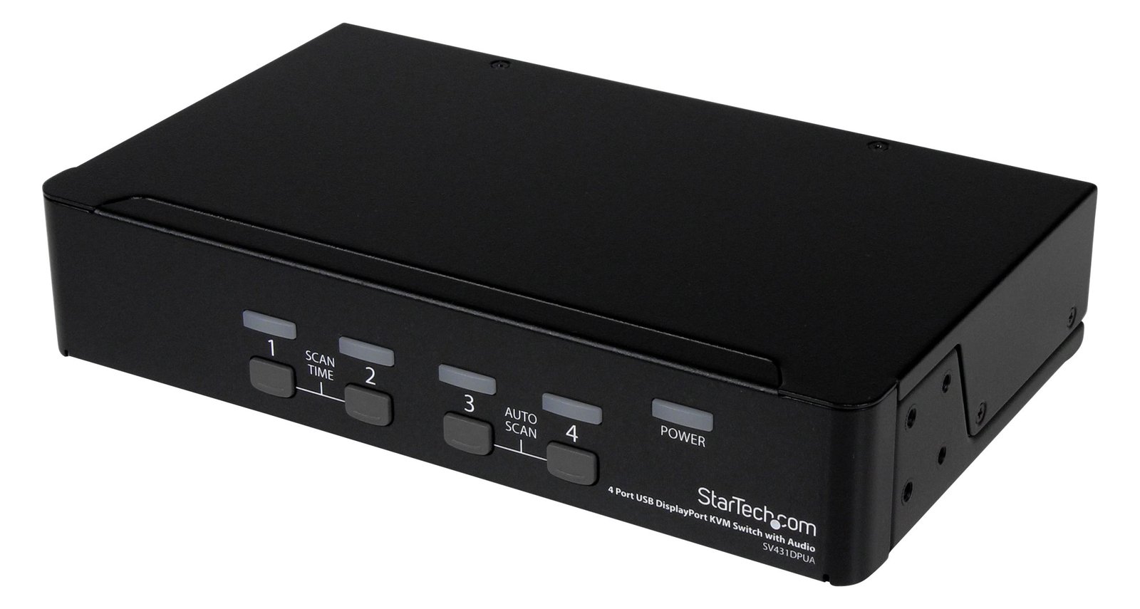 StarTech.com 4 Port DisplayPort USB KVM Switch mit Audio