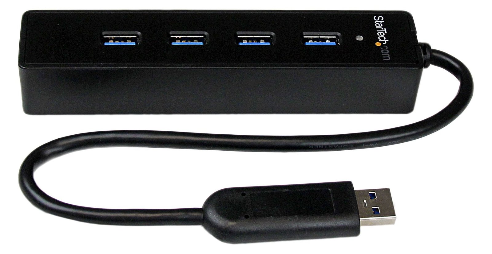 StarTech.com 4 Port USB 3.0 SuperSpeed Hub - Schwarz