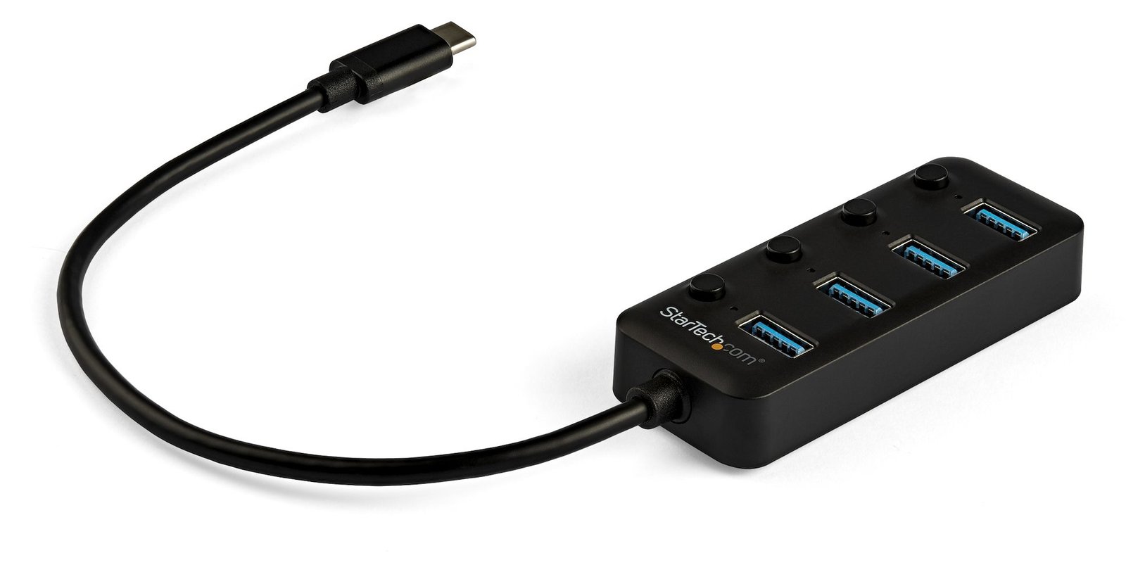 StarTech.com 4 Port USB-C Hub - 4x USB-A mit individuellen An/Aus-Schaltern