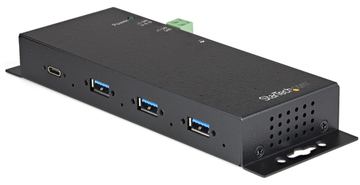 StarTech.com 4 Port USB-C Hub 10 Gbit/s - Metall Industrie USB Typ-C Hub mit 3xUSB-A & 1xUSB-C - USB-C oder USB-A Host von LumaTech
