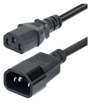 StarTech.com 4.5m Power Extension Cord, C14 to C13, 15A 250V, KEMA-KEUR von LumaTech
