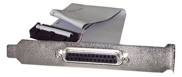 StarTech.com 40cm DB25 Parallel Buchse auf IDC 25 Pin Header Slotblech - Parallelport - DB-25 (W) von LumaTech