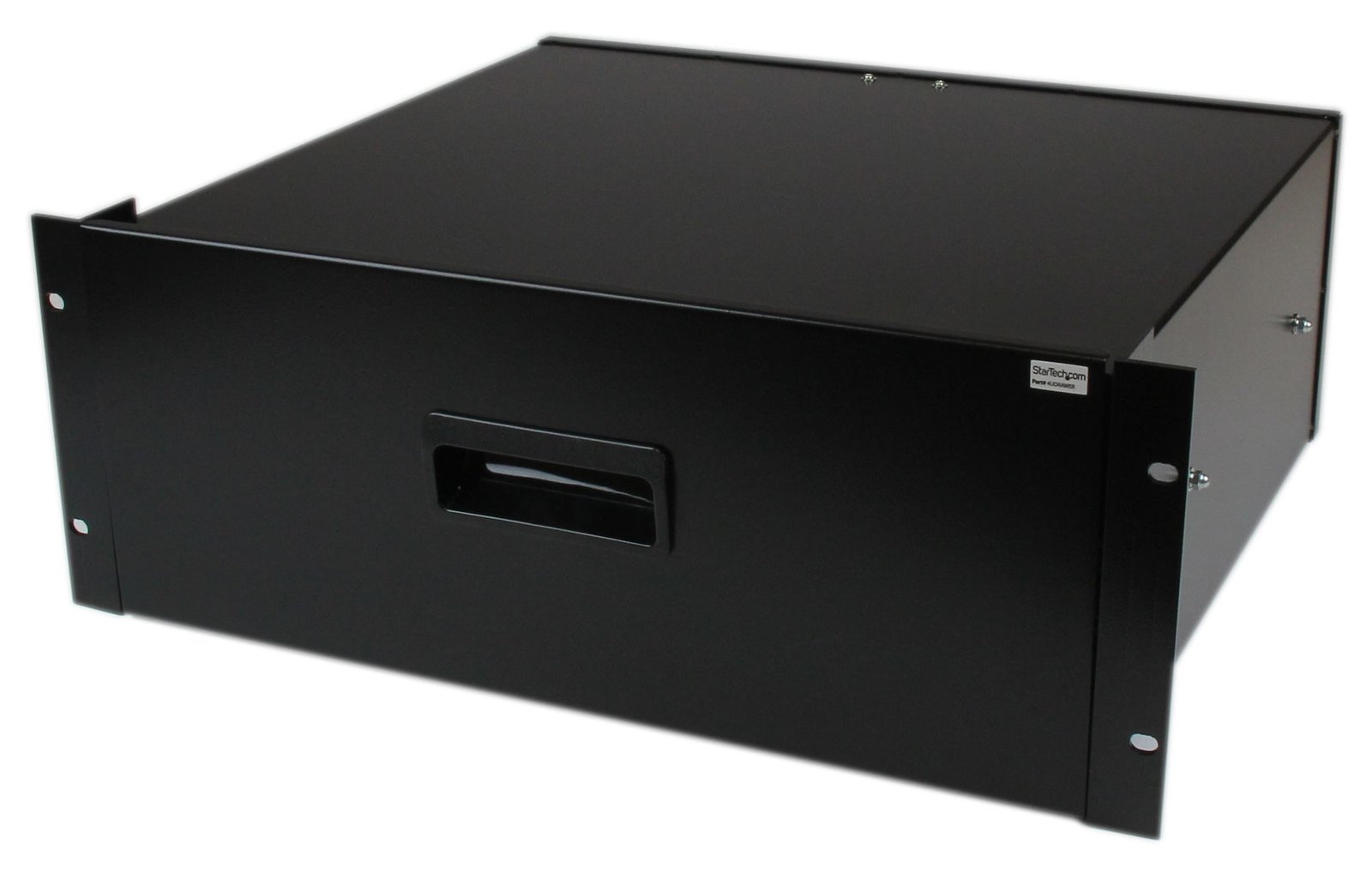 StarTech.com 4HE Rackschublade aus Stahlblech in Schwarz
