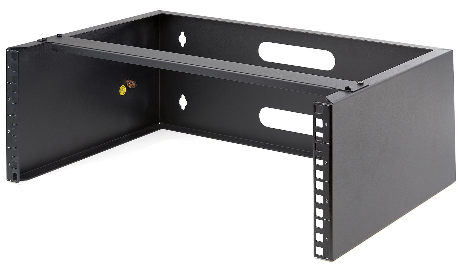StarTech.com 4HE Wandmontage Rack - 19 Zoll Wandmontage-Netzwerk-Rack - 35cm tief (Low Profile)