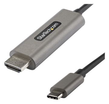 StarTech.com 4m USB-C auf HDMI Kabel 4K 60Hz mit HDR10 - Ultra HD Video Adapter Kabel - DP 1.4 Alt Mode von LumaTech