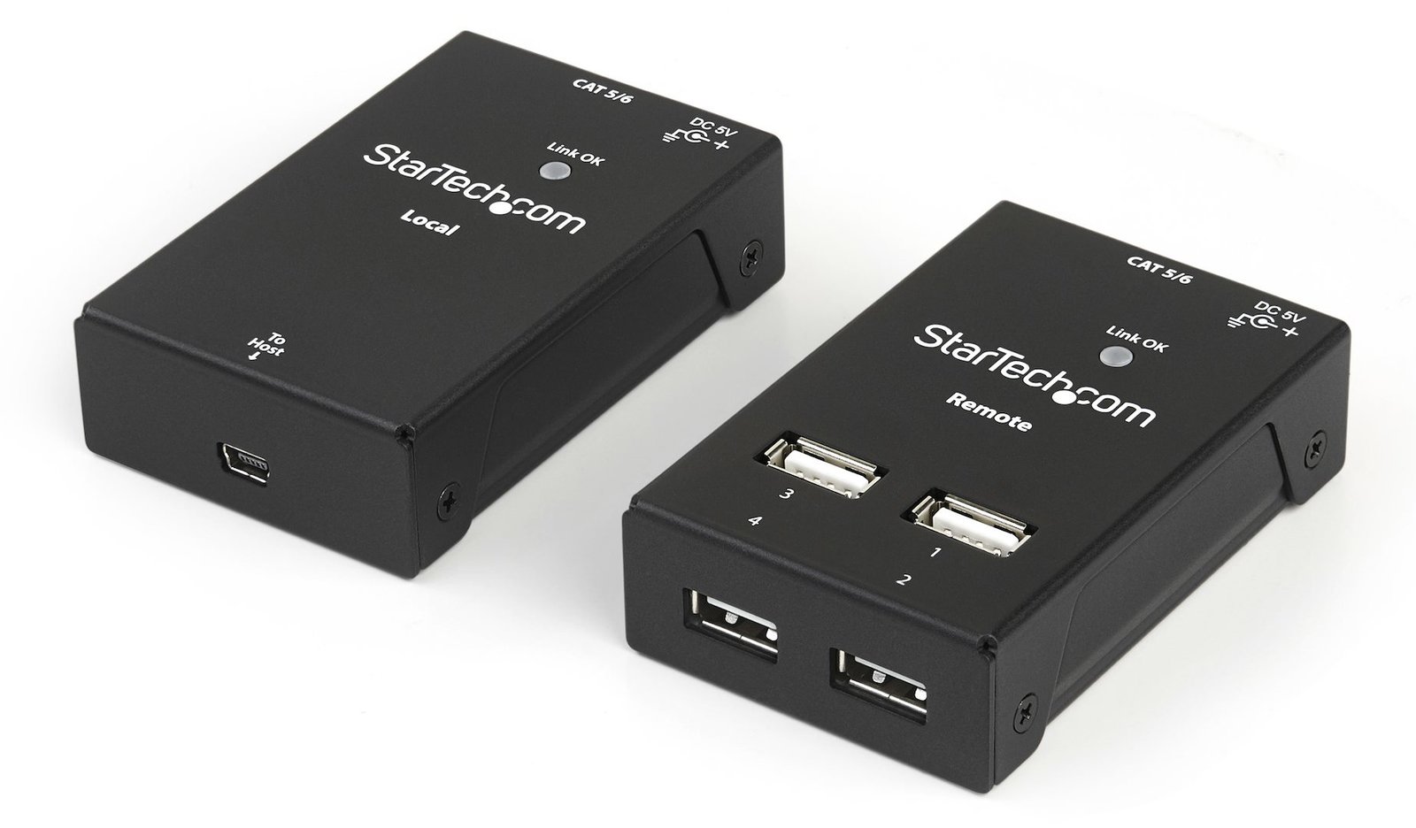 StarTech.com 4-Port USB 2.0 Extender - 165ft (50m)