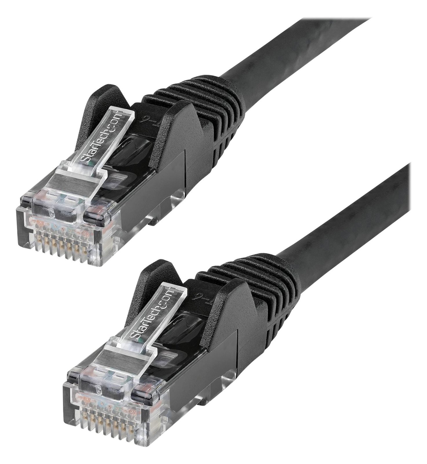 StarTech.com 50cm Netzwerkkabel CAT6 - LSZH (Low Smoke Zero Halogen) - Schwarz