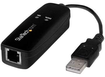StarTech.com 56K USB Einwahl und Fax Modem - V.92 von LumaTech