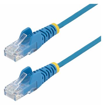 StarTech.com 5m Blue Slim CAT6 Ethernet Cable, Snagless, 28AWG, LSZH - Patch-Kabel - RJ-45 (M) von LumaTech