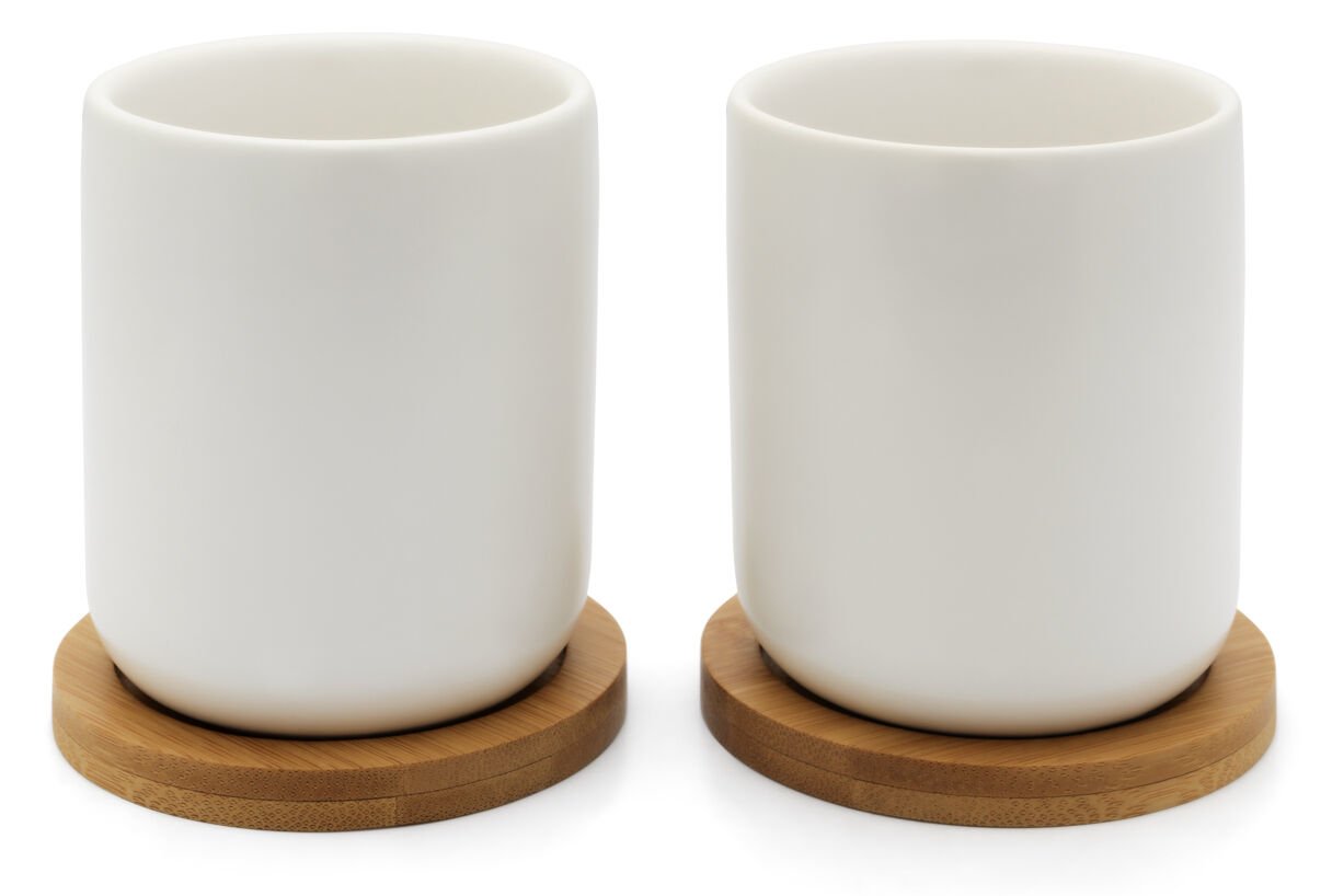 Bredemeijer Group Bredemeijer Umea - Set - 0,2 l - Weiß - Keramik - Becher - Tee