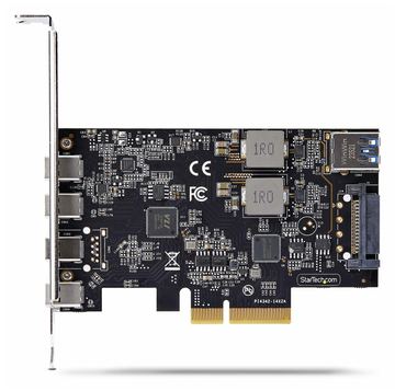 StarTech.com 5-Port USB PCIe Card, USB 3.2 10Gbps, PCI Express Card with 4x USB-C Ports, 1x USB-A Internal Port von LumaTech