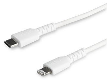 StarTech.com 6 ft(2m) Durable White USB-C to Lightning Cable von LumaTech